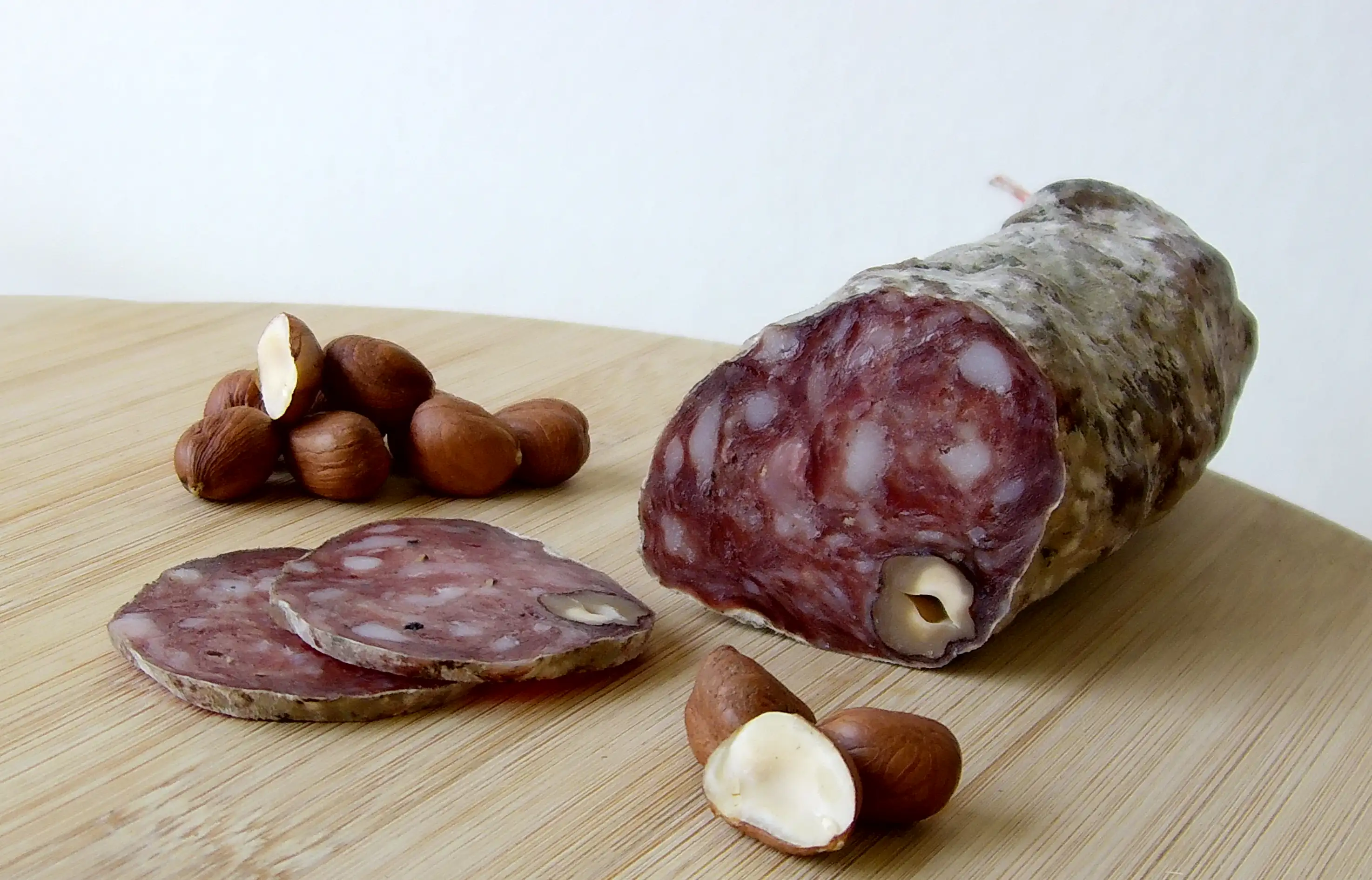 Saucisson sec à la noisette 150gr
