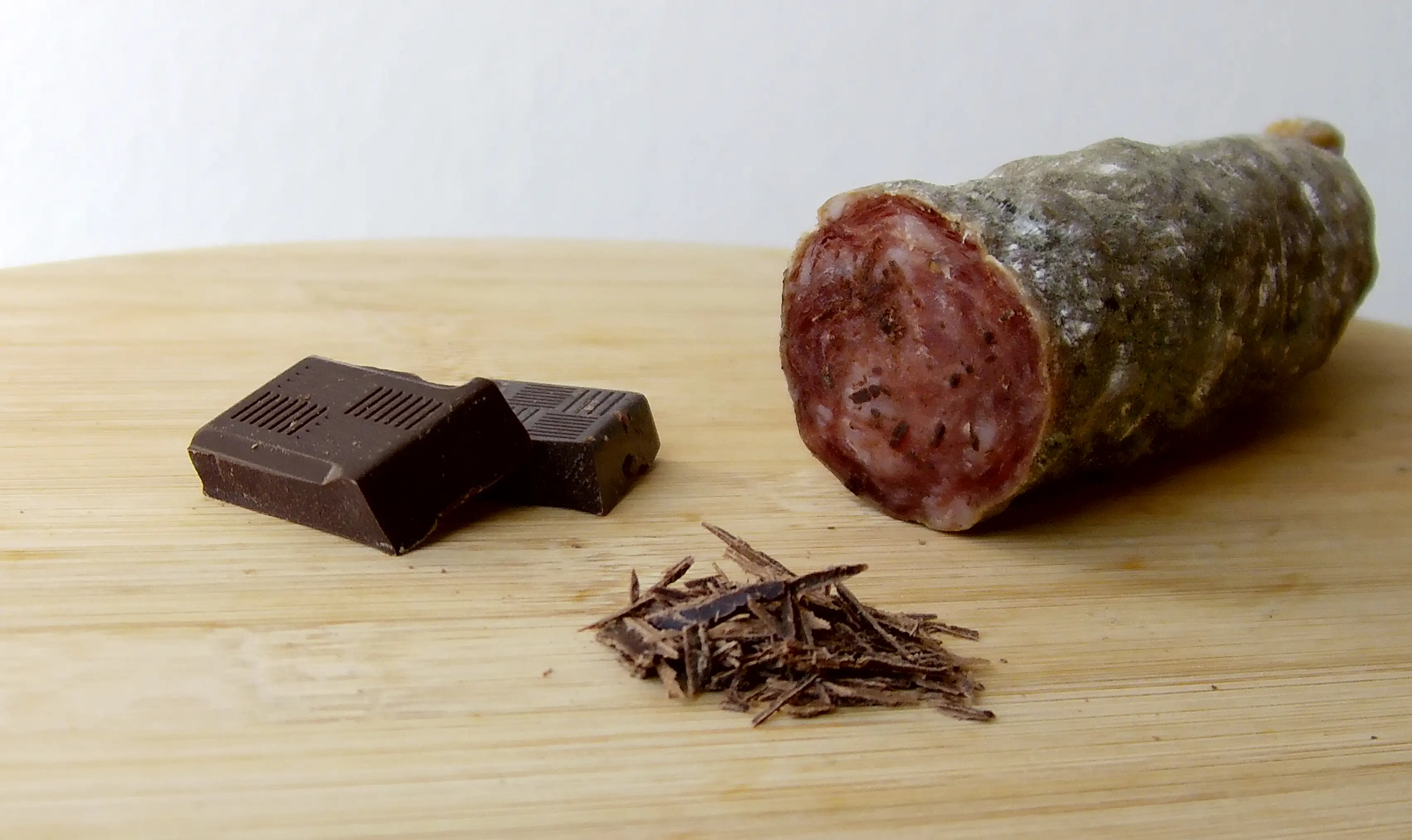 Saucisson sec au pain d'épices chocolat 150gr