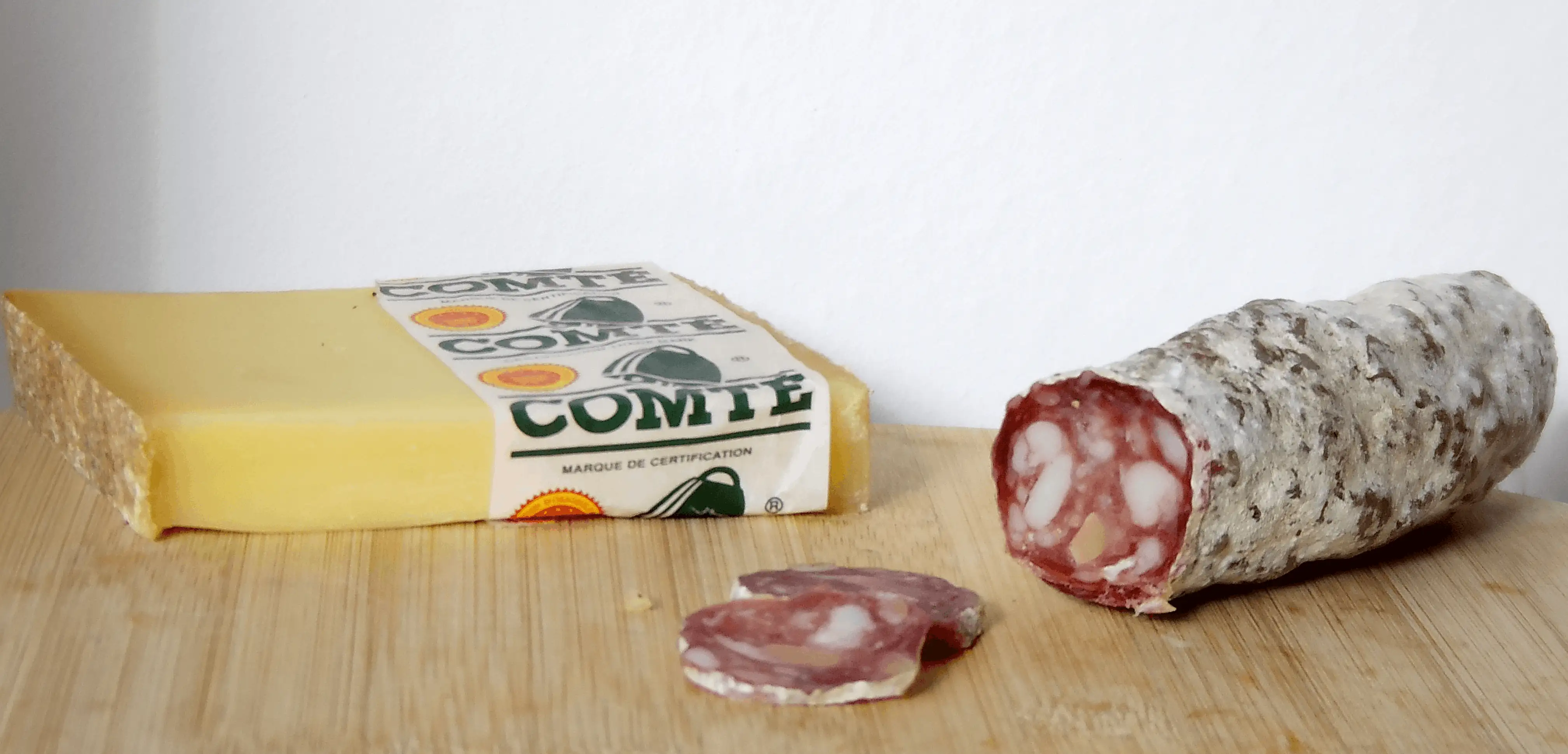 Saucisson sec au Comté AOP 150gr