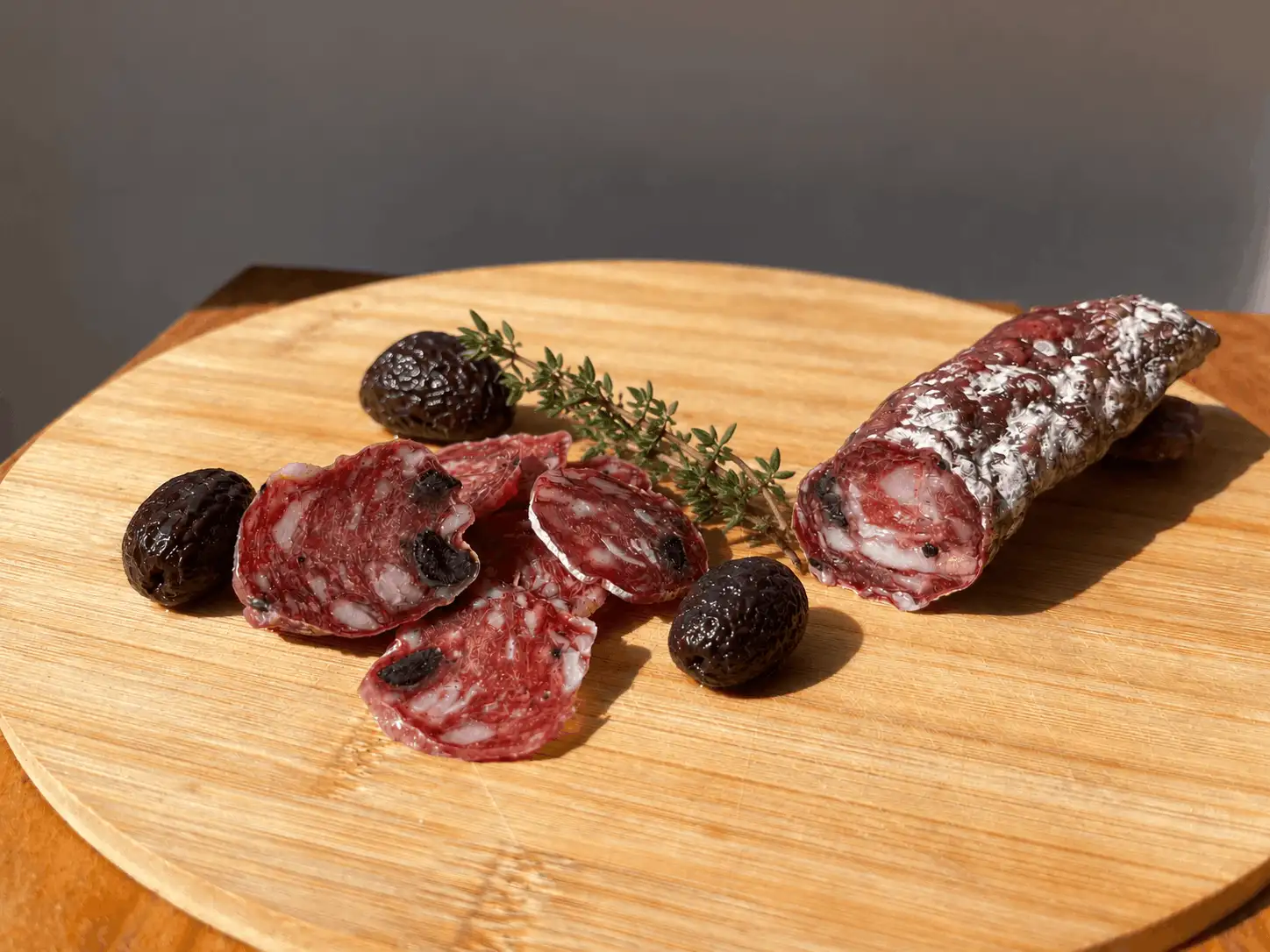 Saucisson sec aux Olives 150gr