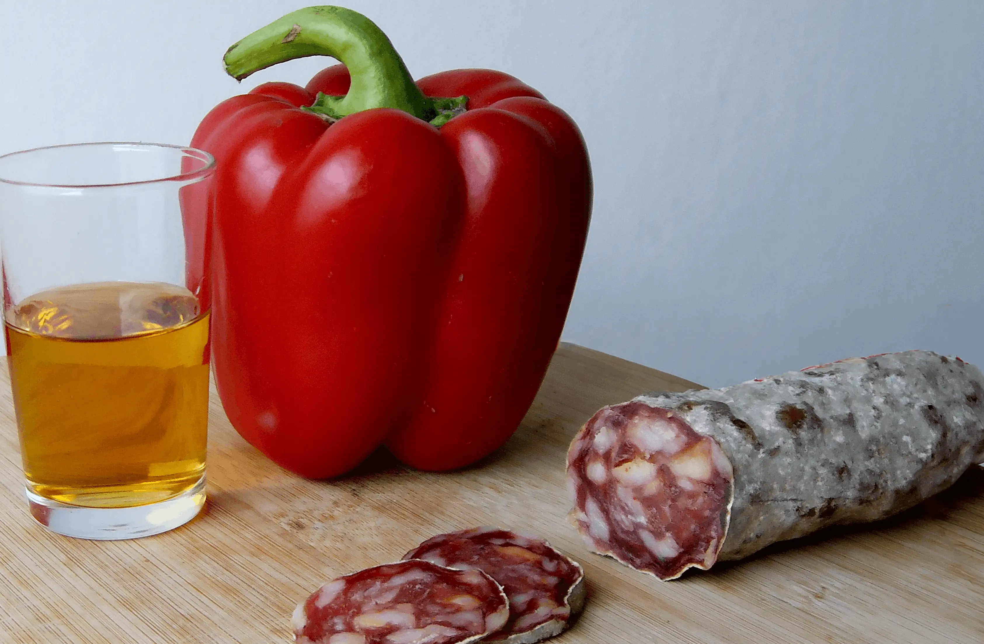 Saucisson sec Rhum poivron 150gr